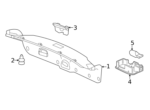 Interior Trim - Trunk for 2022 Acura TLX #0