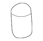 908782L700 - Body: Hood Bumper for Nissan: 200SX, 240SX, 350Z, Altima, Armada, Axxess, Frontier, Maxima, NX, Pathfinder Armada, Pulsar NX, Quest, Sentra, Stanza, TITAN, Xterra Image