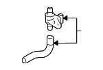 16260F0021 - Cooling System: Water Valve for Lexus: ES250, ES300h, NX350h, NX450h+, RX350h, RX450h+ Image
