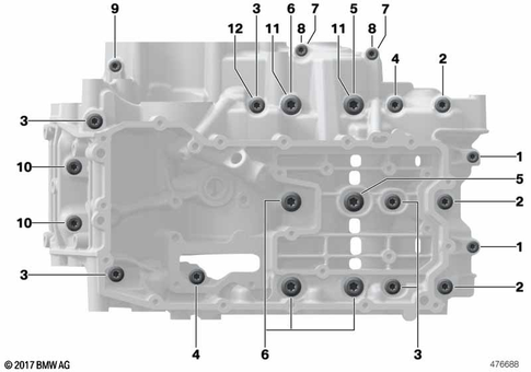 Engine Block for 2019 BMW-Motorrad F 850 GS Adventure #0