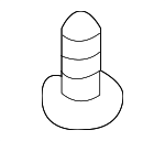 9390345380 - Body: Bumper Cover Screw for Honda Image