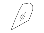 834271E010 - : Fixed Glass for Hyundai Image