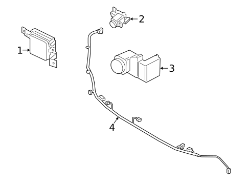 Parking Aid for 2019 Kia Sorento #2