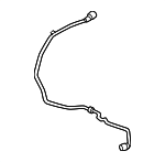 17125A054C9 - Cooling System: Overflow Hose for BMW: 760i xDrive, M5 Image