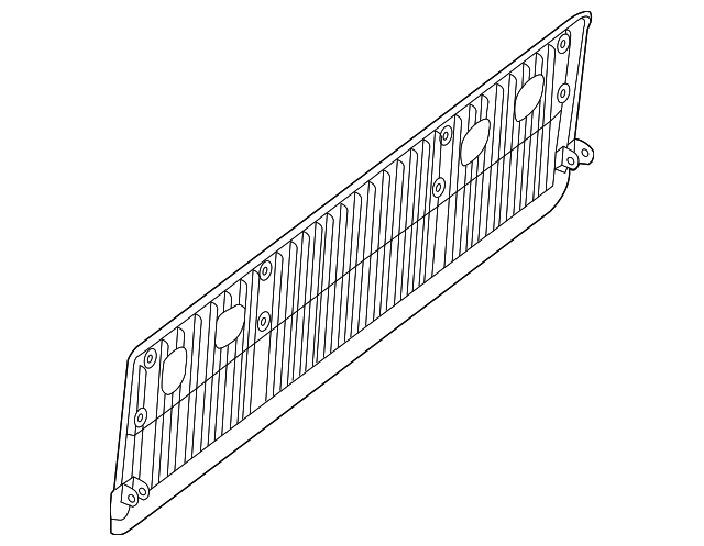 Tail Gate Cover - Nissan (93041-EZ00B)