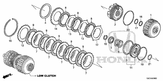AT Clutch (Low) for 2014 Honda Ridgeline #0