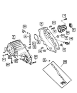 5086342AA - NVG273; Transfer Case: Transfer Case Bolt for Dodge: Ram 1500, Ram 2500, Ram 3500 | Ram: 2500, 3500 Image