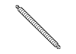 51249466986 - Body: Tension Spring for BMW: 740i, 750e xDrive, 760i xDrive, i7 Image