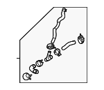 L3CE1518Y - Cooling System: Inlet Hose for Mazda: 3 Image