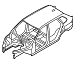 41117174443 - Body: Body Assembly for BMW: X5 Image