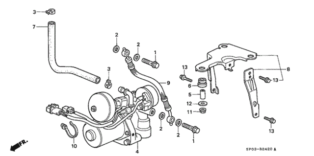 A.L.B. Accumulator for 1995 Acura Legend #0
