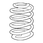 22076603 - Suspension: Coil Spring for Chevrolet: Lumina, Monte Carlo Image