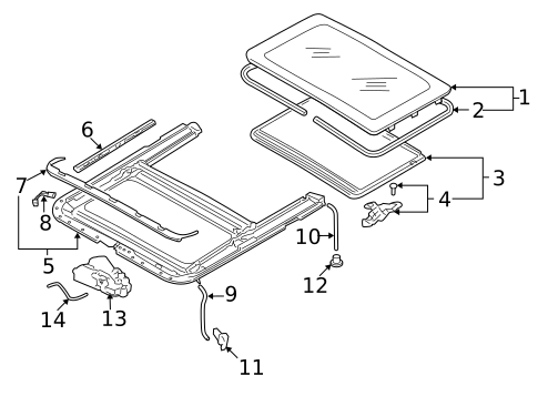 Sunroof for 2007 Audi A4 Quattro #0