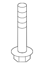 90161TZ5A00 - Suspension: Lower Control Arm Mount Bolt for Honda: Odyssey, Passport, Pilot, Ridgeline Image