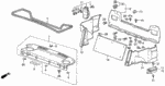90666SD4901ZA - Interior/Bumper: CLIP, TRIM (5MM) *NH120L* (STAR BLACK) for Acura Image