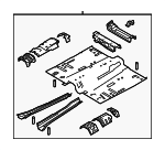 GJ7Z7811135A - Body: Front Floor Pan for Lincoln: MKC Image