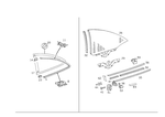 2086701287 - Windows: Molding for Mercedes-Benz Image