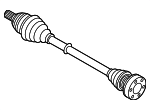 5QV407272A - Suspension: Axle Assembly for Volkswagen Image