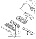 8943638163 - : Lower Panel for Isuzu Image