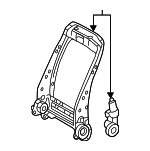 710130C140 - Body: Seat Frame for Toyota: Sequoia, Tundra Image
