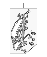72210S2AG02 - : Window Regulator for Honda: S2000 Image
