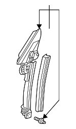 72280S2A023 - : Sash Channel for Honda: S2000 Image