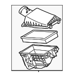 C2Z13675 - : Air Cleaner Assembly for Jaguar: XF Image