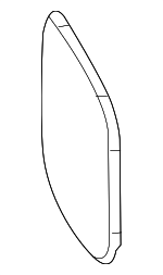 76203TR2305 - Body: Door Mirror Glass for Honda: Civic Image