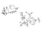 304032006008 - Brakes: Hexagon Nut for Mercedes-Benz Image