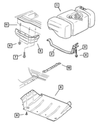 52100179AD - Fuel: Fuel Tank for Mopar Image