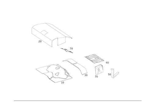 Insulation in Luggage Compartment for 2018 Mercedes-Benz AMG GT S #0