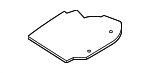 8Y1863802 - Body: Sound Absorber for Audi Image