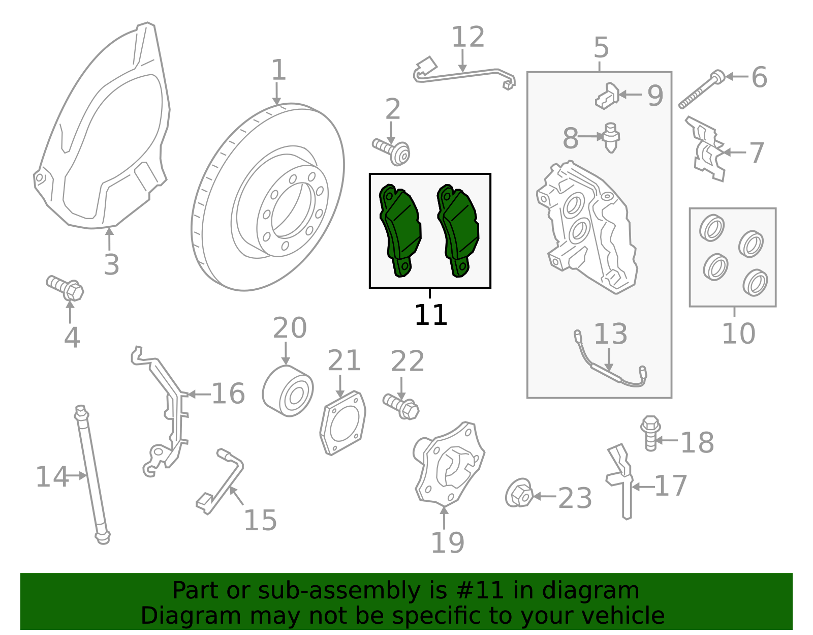 1 Set Of Brake Pads (992-698-151-G)