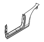 5C5809403C - Body: Quarter Panel for Volkswagen Image