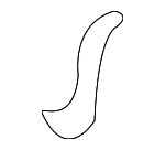 15740774 - Body: Hanger for Chevrolet: Silverado 1500, Silverado 1500 HD, Silverado 2500, Silverado 2500 HD | GMC: Sierra 1500, Sierra 1500 HD, Sierra 2500, Sierra 2500 HD Image