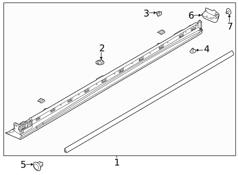 Exterior Trim - Pillars for 2021 Mazda CX-30 #0