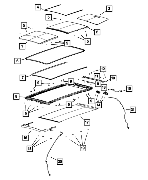 Sunroof for 2022 Jeep Grand Wagoneer #0