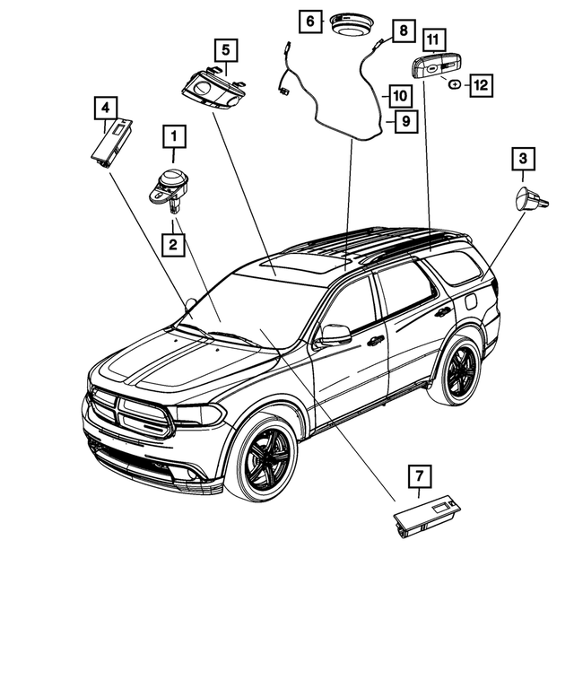 4560221AA - Electrical: Glove Box Switch And Lamp for Mopar Image image