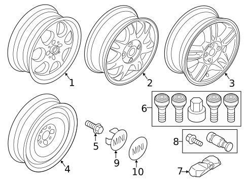 Wheels for 2013 Mini Cooper #2