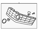 10339907 - Body: Grille for Cadillac: XLR Image