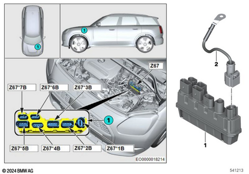 Relay for 2024 Mini Countryman SE ALL4 #0