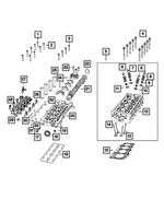 4892678AB - 1.4L Turbo; Engine: Valve Spring Retainer for Mopar Image
