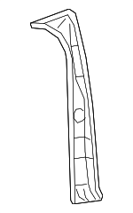 7571850020 - Body: End Cover for Lexus: LS500, LS500h Image