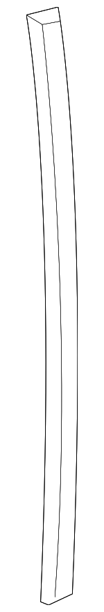 6816550010 - Body: Run Weather-strip for Lexus: LS500, LS500h Image