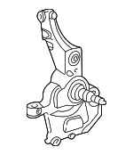 1F8033020 - Suspension: Knuckle for Mazda: B2300, B2500, B3000, B4000 Image