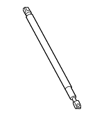57N827550 - Body: Support Cylinder for Volkswagen Image