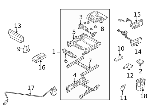 Power Seats for 2013 Land Rover Range Rover Sport #0