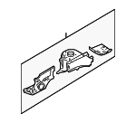 4L8Z16054AA - Body: Apron Assembly for Ford: Escape | Mercury: Mariner Image