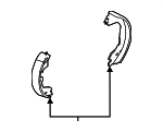 58305F6A10 - : Park Brake Shoes for Kia: Cadenza Image