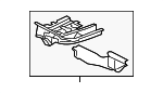 GHP953390B - Body: Rear Rail for Mazda: 6 Image